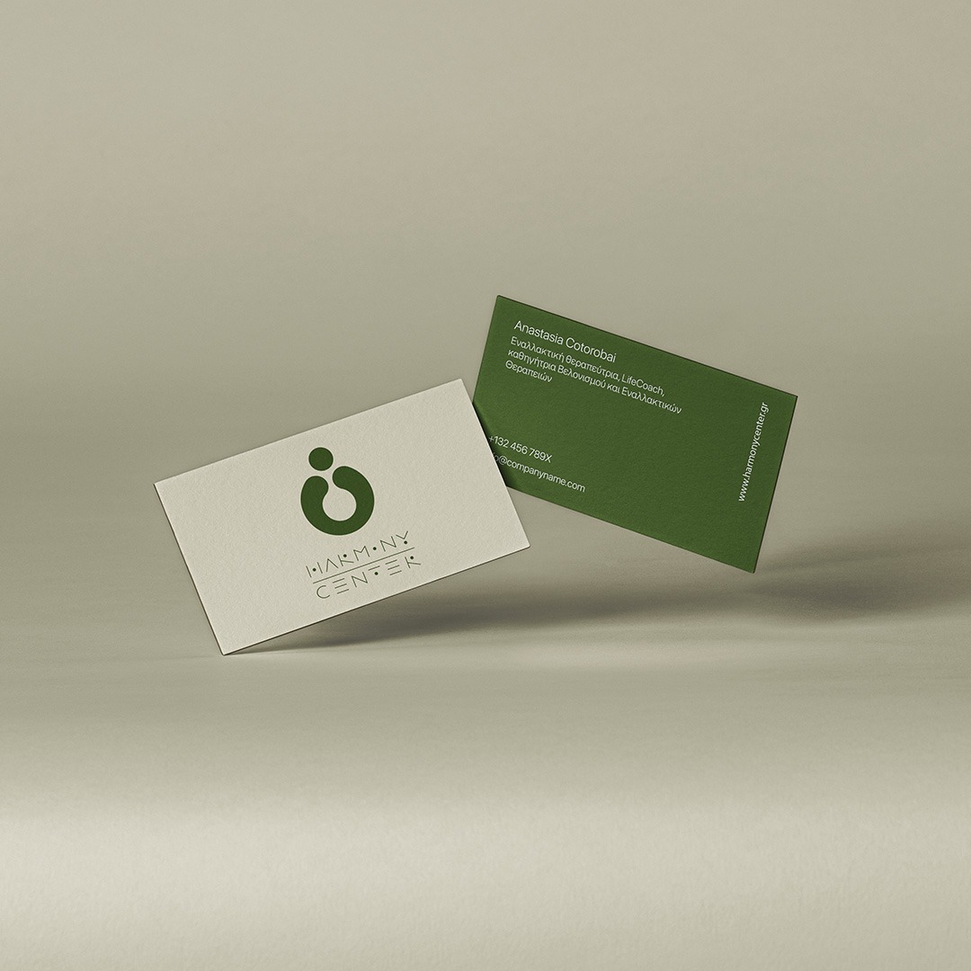 harmony center logo cards