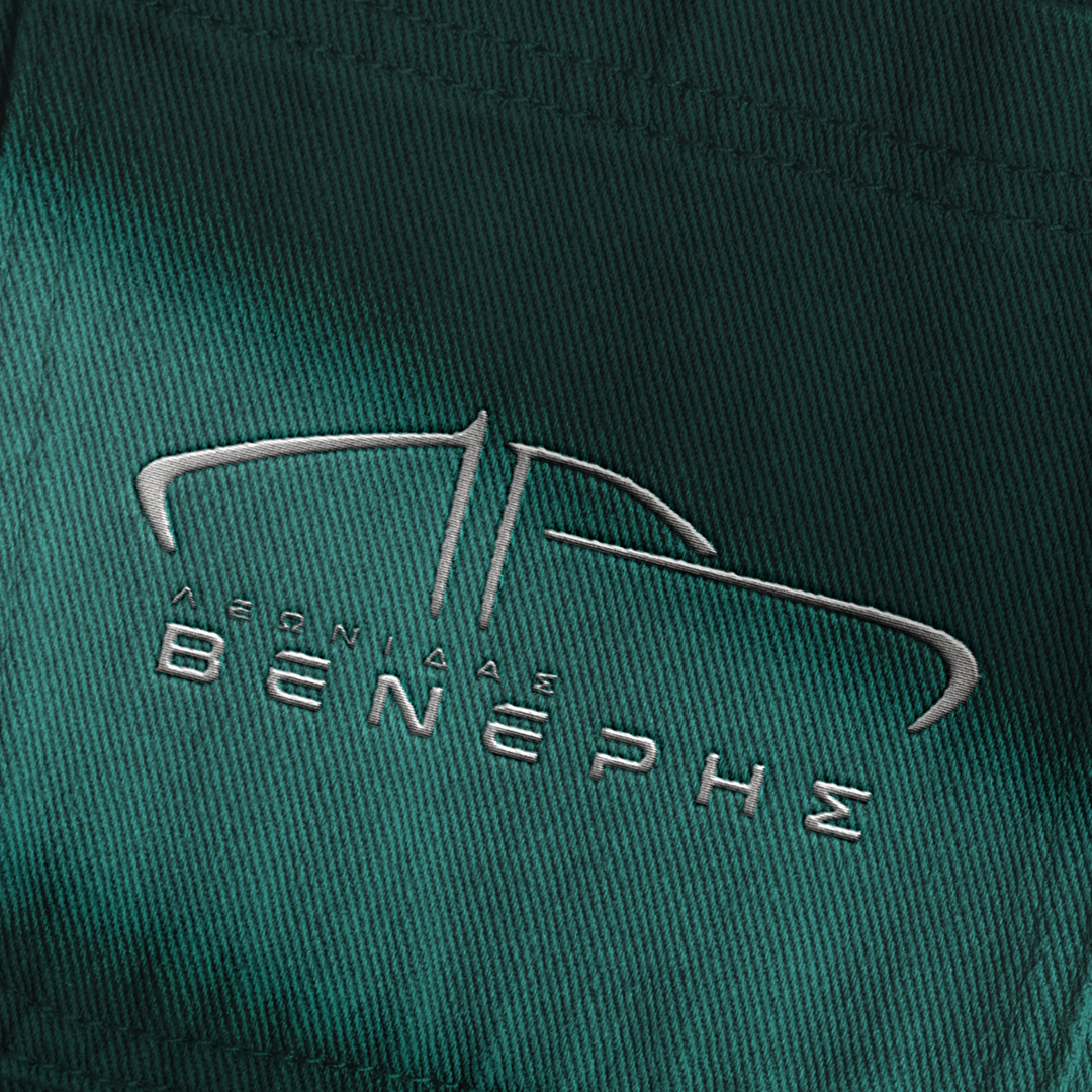 leonidas veneris logo embroidery